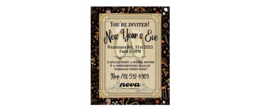 New Years Eve at Nova!