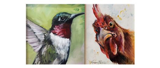 LIVE Painting Demonstration and Artist Reception with Karen Bakke Art at Gallery 4