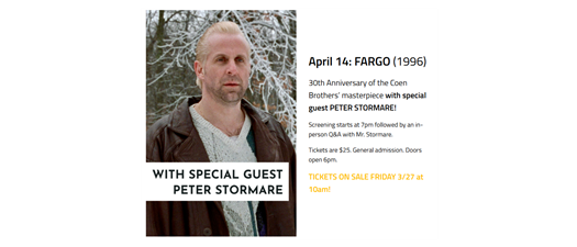 30th Anniversary of FARGO