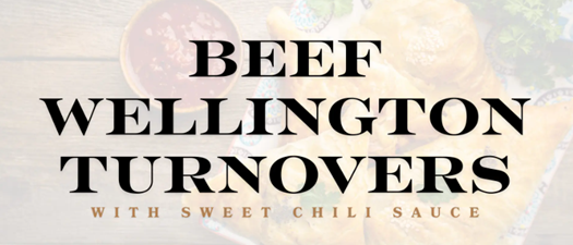 Beef Wellington Turnovers
