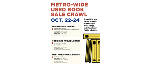Metro-Wide Used Book Sale Crawl