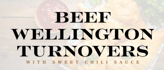 Beef Wellington Turnovers Cooking Class