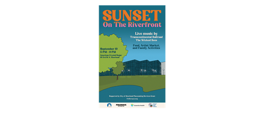 Sunset on the Riverfront