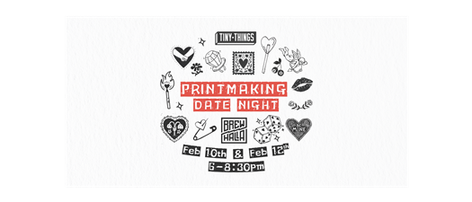 Printmaking Date Night