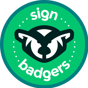 Photo of Sign Badgers