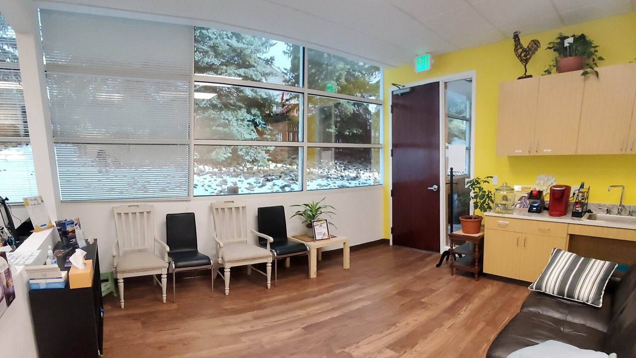 We try not to keep anyone waiting in the waiting room