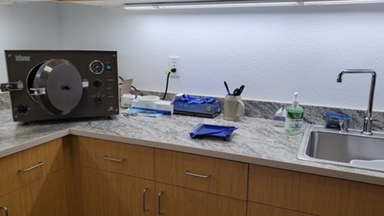 Our lab allows us to do minor procedures at ease