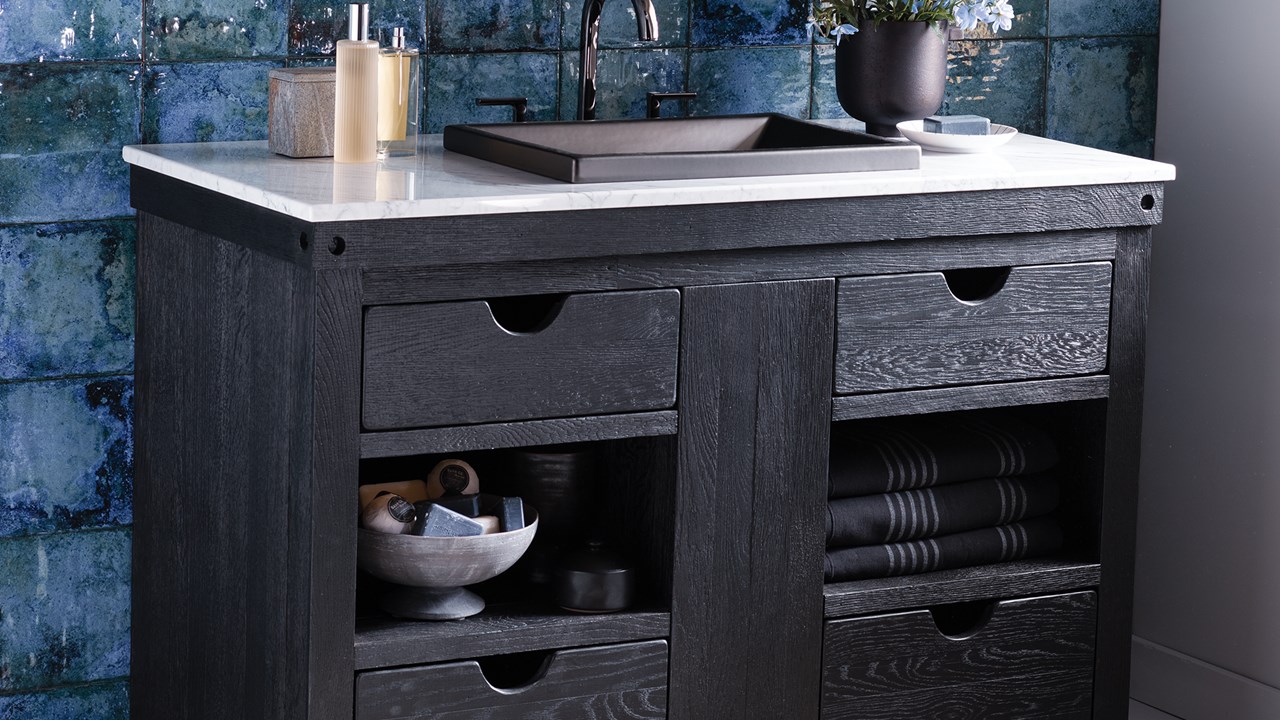 Vintner's Vanity and Amara Sink 