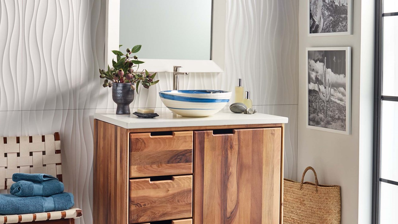 Topanga Vanity and Roma Sink