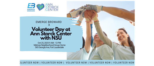 Volunteering with Ann Storck Center