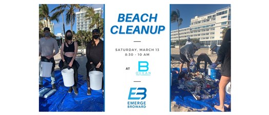 B Safe Beach Cleanup