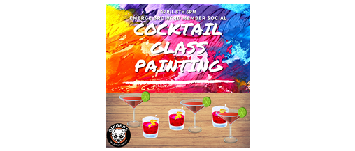 EB Member Social and Cocktail Glass Painting Party