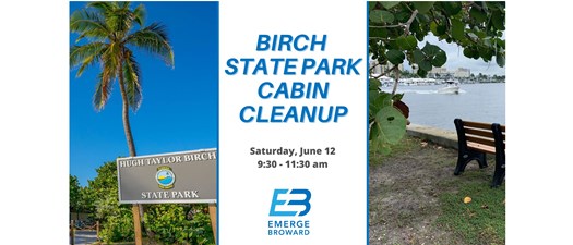 Birch State Park Cabin Cleanup