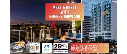 Meet and Greet Social at Oria Waterfront