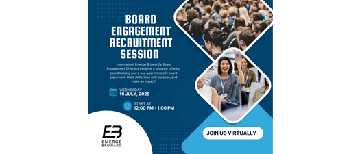 Board Engagement Recruitment Session - for Participants (1st Session)