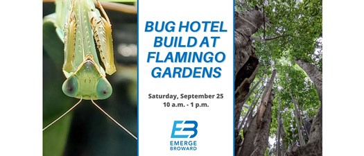 Bug Hotel Build at Flamingo Gardens