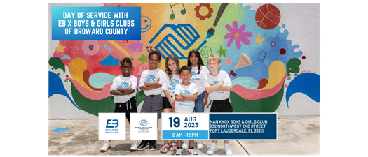 Day of Service with EB x Boys & Girls Clubs of Broward County