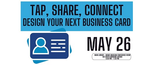 Tap, Share, Connect: Design Your Next Business Card
