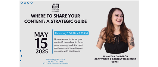 Where to Share Your Content: A Strategic Guide