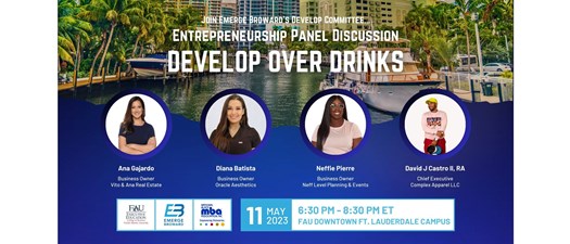 Develop over Drinks: Entrepreneurship Panel Discussion