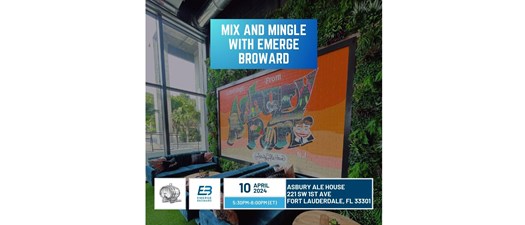 Mix and Mingle with Emerge Broward "Give Back Night" at Asbury Ale House