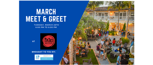 Meet and Greet Social at Patio Bar & Pizza