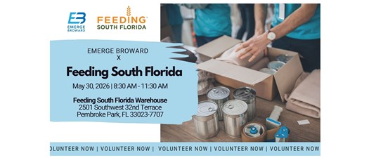 Volunteer with Emerge Broward at Feeding South Florida '26