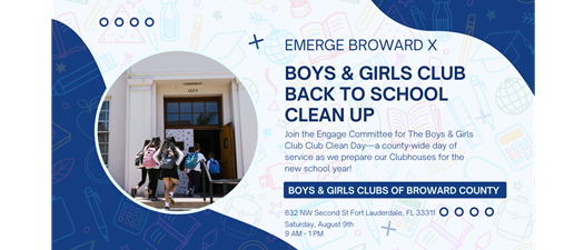 Boys & Girls Club - Back to School Clean Up
