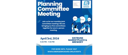 Monthly Planning Committee Meeting - April 2024