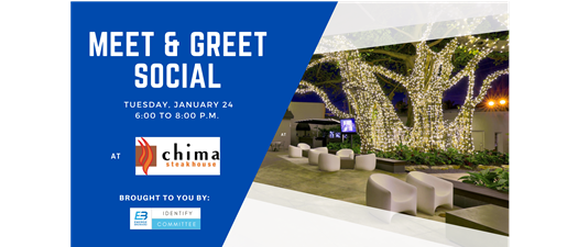 Meet and Greet Social at Chima Steakhouse