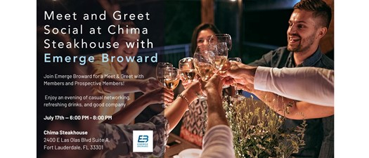 Meet and Greet Social at Chima Steakhouse 