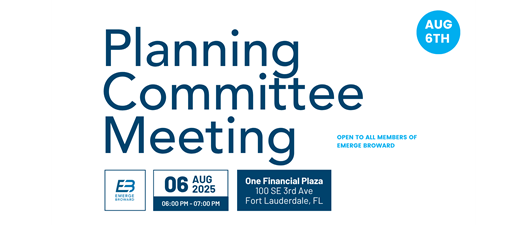 Monthly Planning Committee Meeting - August 2025 