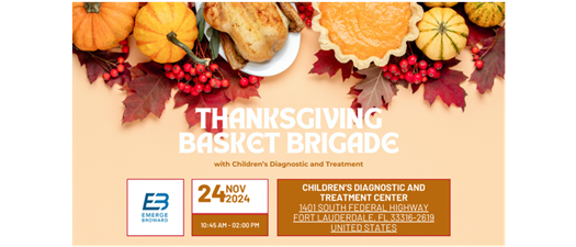 Thanksgiving Basket Brigade with Children’s Diagnostic and Treatment