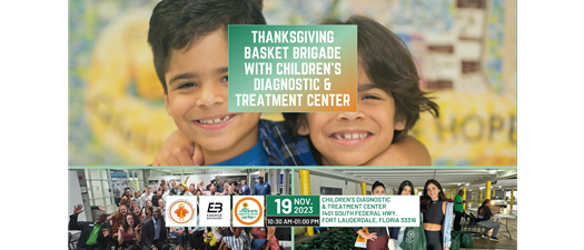 Thanksgiving Basket Brigade with Children’s Diagnostic and Treatment Center