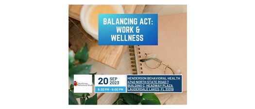 Balancing Act: Work & Wellness 