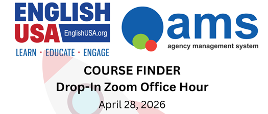 EnglishUSA Course Finder Open Office Hour with AMS