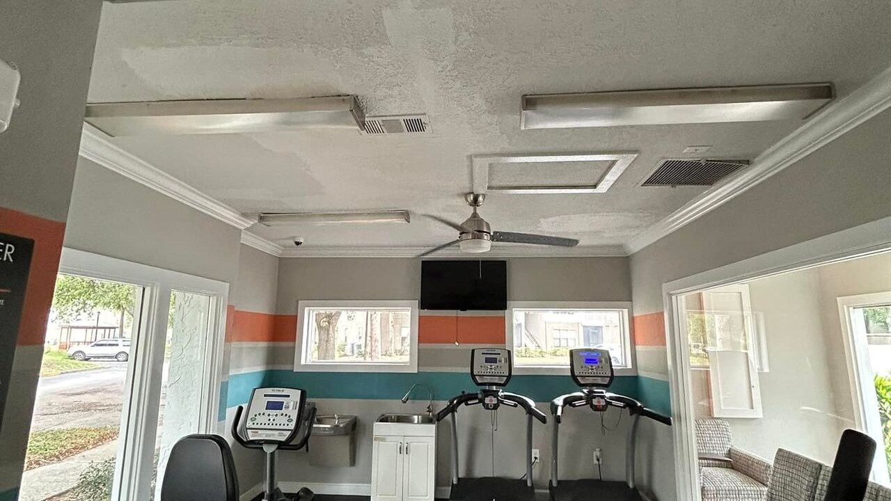 Before Ceiling Light Repair