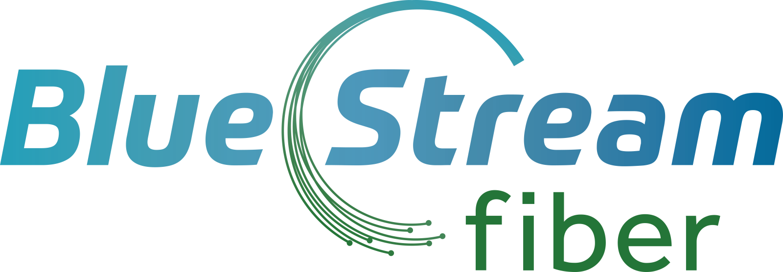blue stream fiber logo