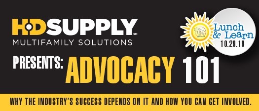 Rescheduled Lunch & Learn: Advocacy 101