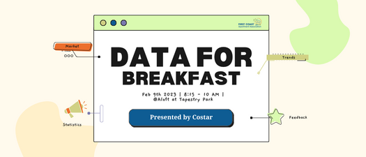 Data for Breakfast, Anyone? (Market Update Breakfast with Costar)