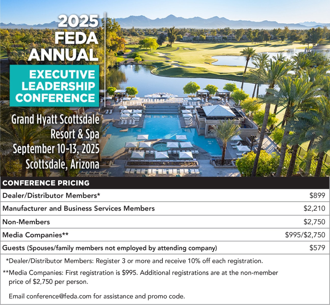 Conference Pricing
