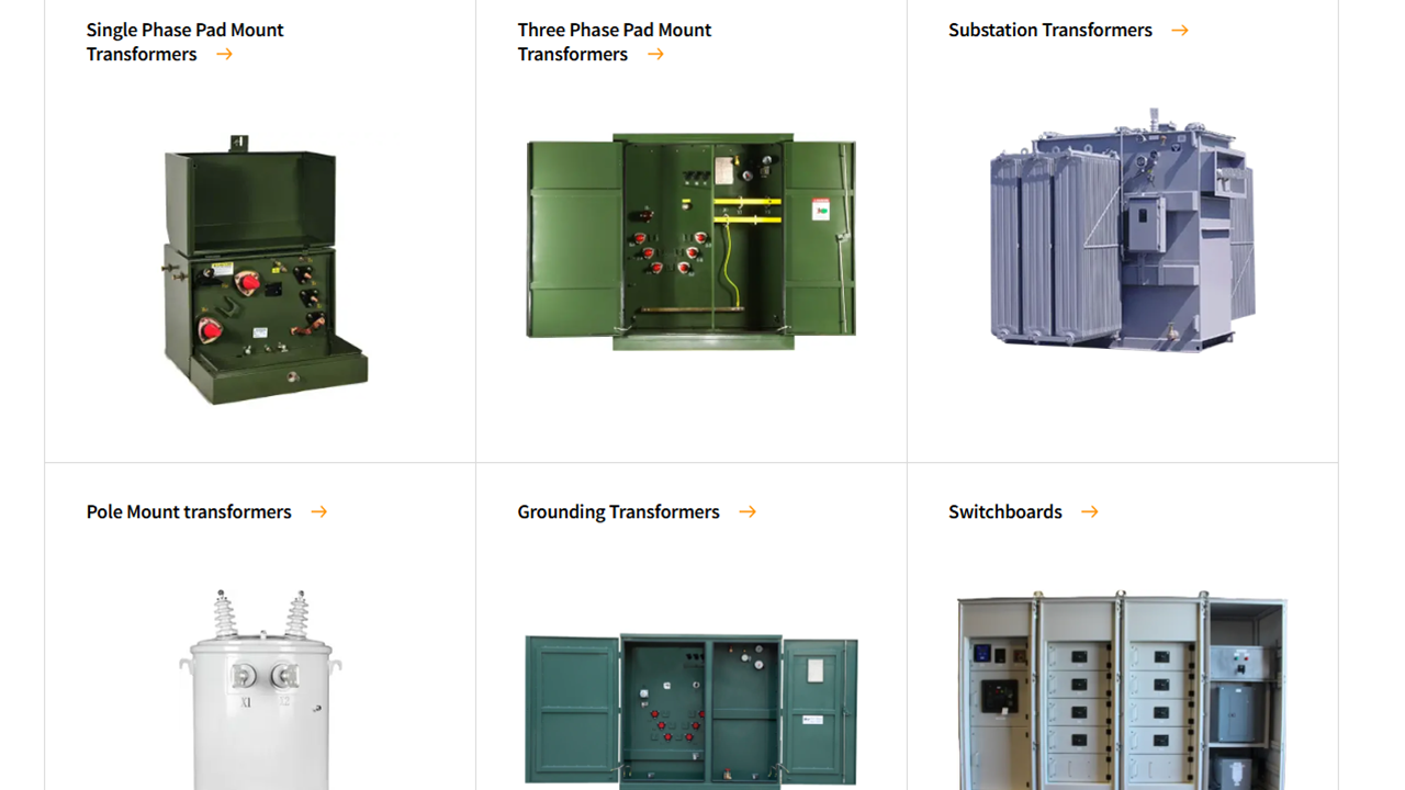 Transformers & Switchgear & Switchboards