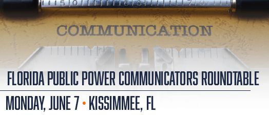 2021 Florida Public Power Communicators Roundtable