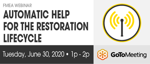 2020 FMEA Webinar: Automatic Help for the Restoration Lifecycle