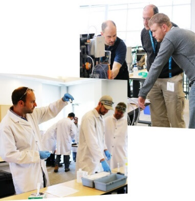Several people in lab coatsAI-generated content may be incorrect.