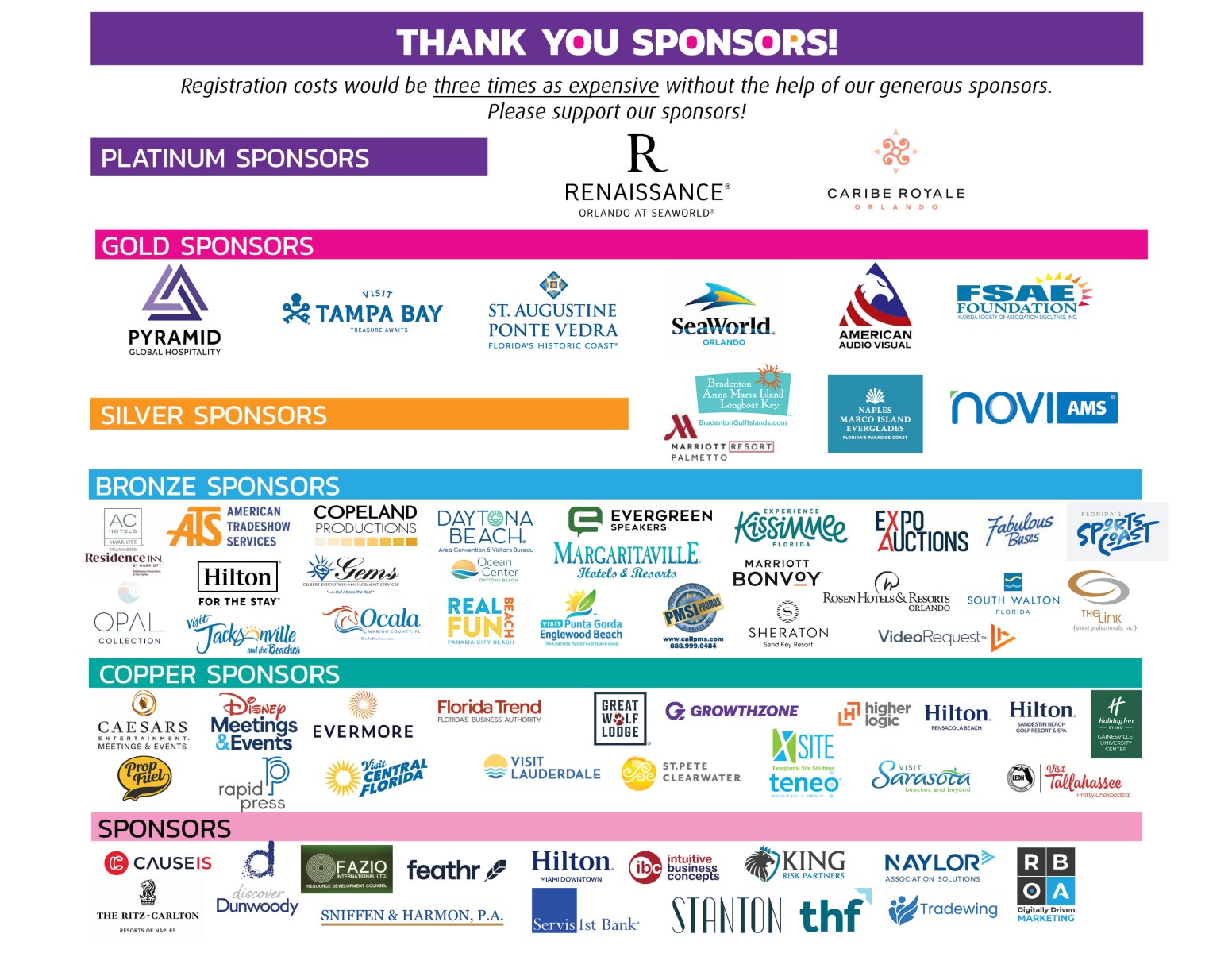 FSAE26 Sponsors