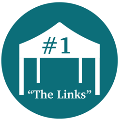 The Links - Hole #1B (Trailer or Tent at the Teebox) On-Course Tent Sponsor