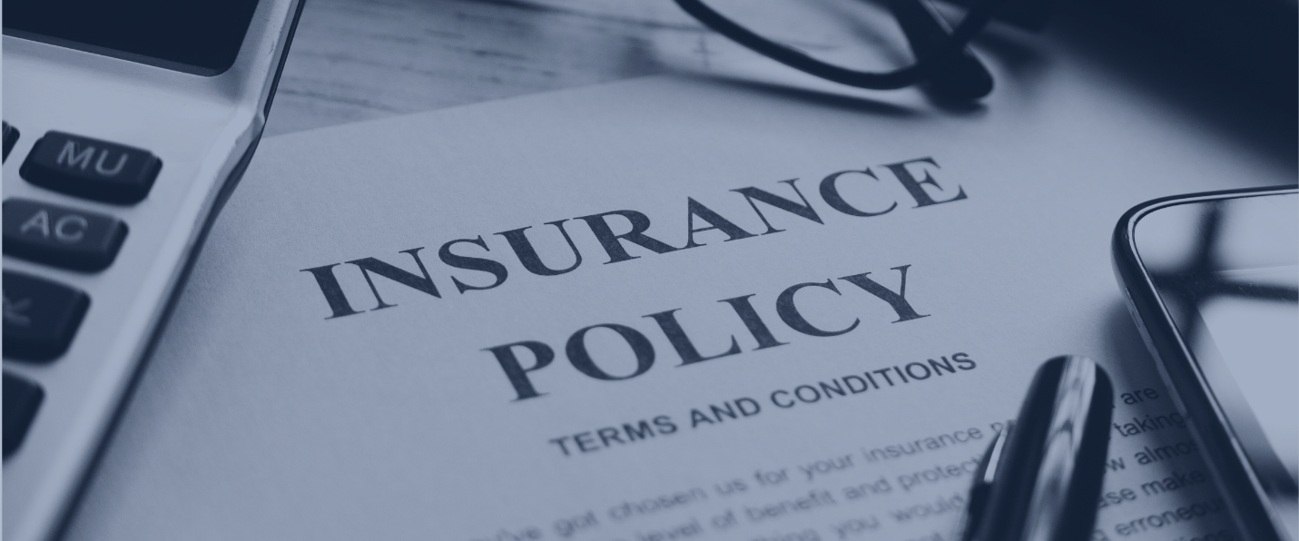 A close-up of a insurance policyDescription automatically generated