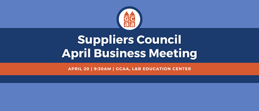 Suppliers Council April Business Meeting