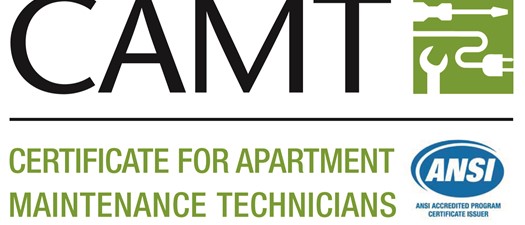 CAMT: Certificate for Apartment Maintenance Technicians